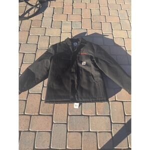 NEW Carhartt Men's C003 Loose Fit Firm Duck Insulated Traditional Coat w/ Logo